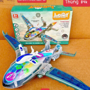Máy bay mẹ con phát sáng, có đèn, nhạc to - Giá sỉ